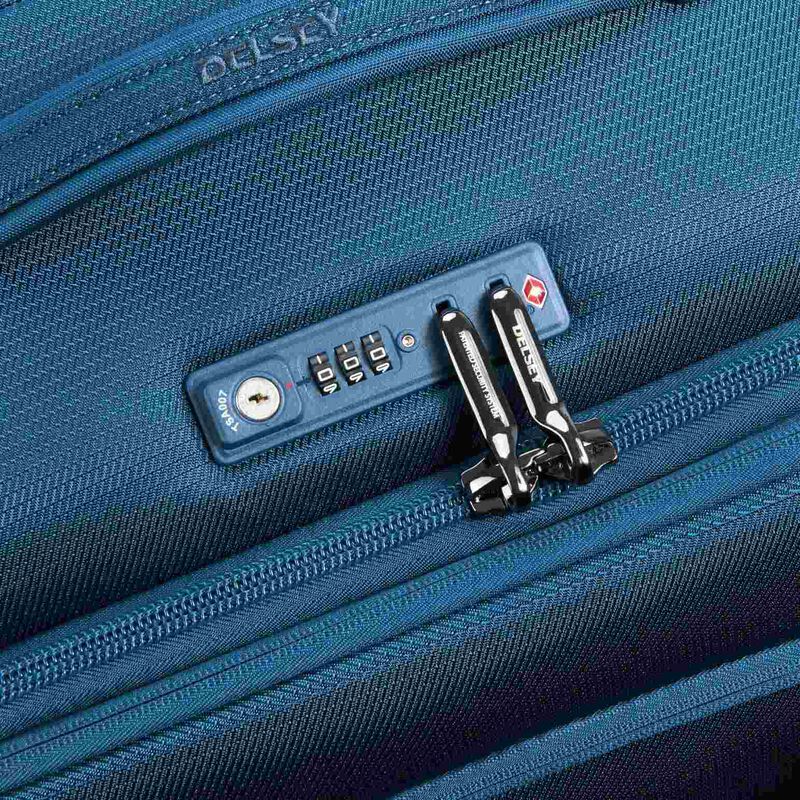 Delsey Montmartre 2.0 68cm Trolley Case Blue image number 1