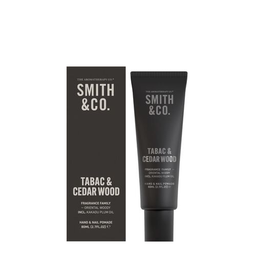 Smith & Co. Hand & Nail Pomade 80ml - Tabac & Cedarwood