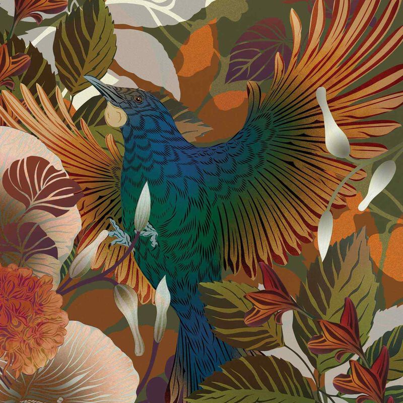 Flox Autumnul Tui Boutique Print - A3 / Unframed image number 1