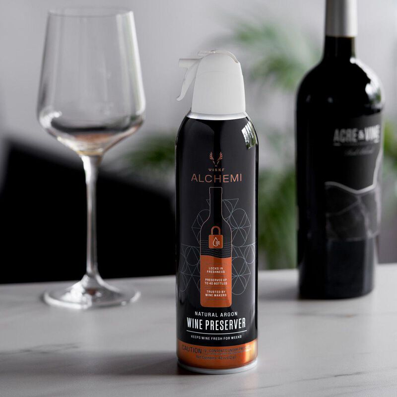 Alchemi Natural Argon Wine Preserver By Viski image number 1