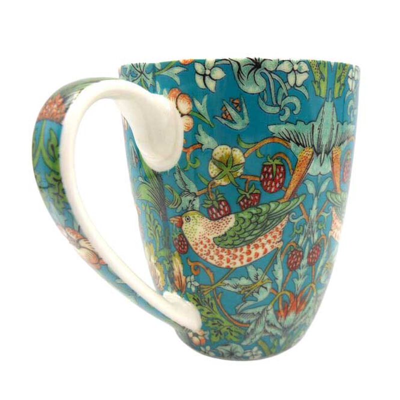 Dyme Strawberry Thief Aqua Bullet Mug image number 1