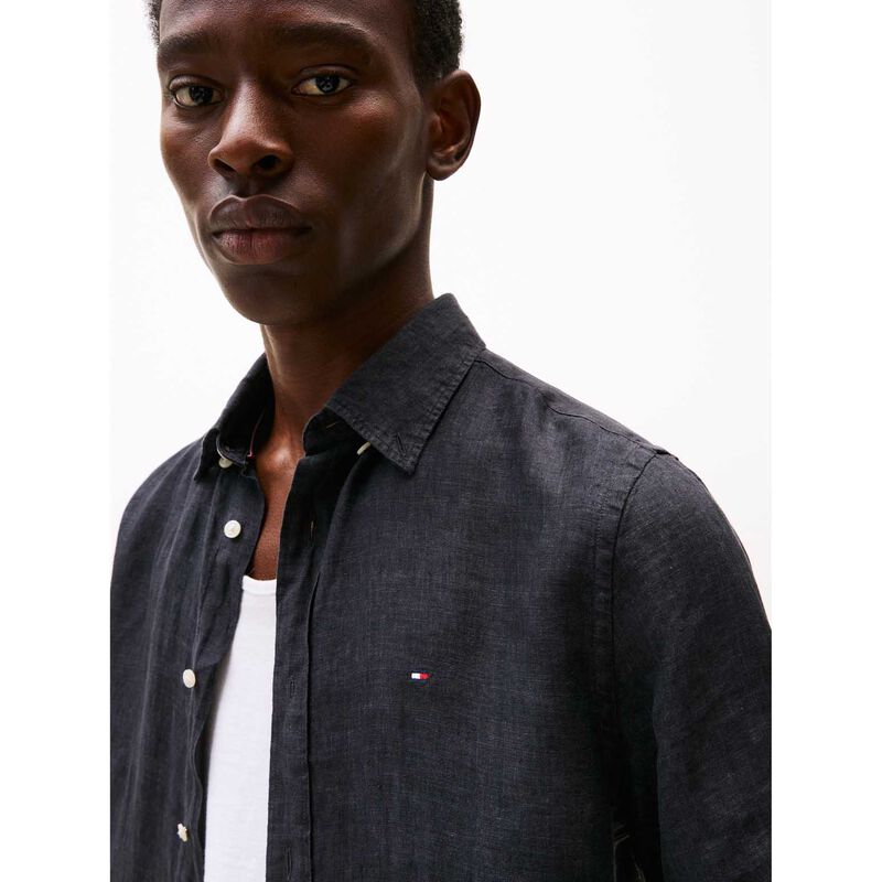 Tommy Hilfiger Washed Pure Linen Shirt image number 2