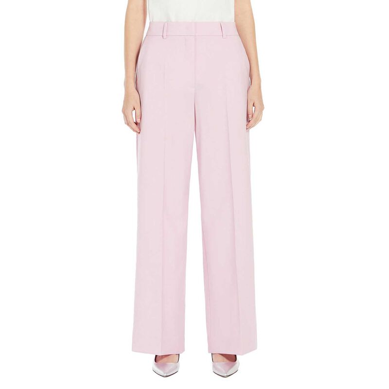 Weekend Max Mara Visivo Wool Canvas Palazzo Trousers image number 0