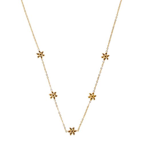 Stella + Gemma Necklace Gold Dasiy Chain