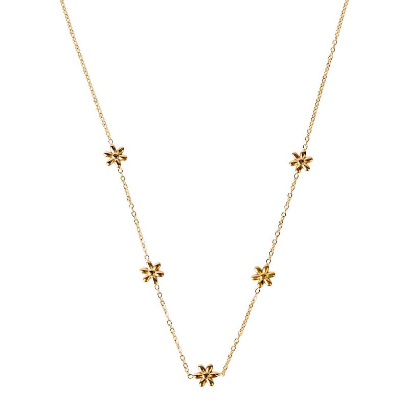 Stella + Gemma Necklace Gold Dasiy Chain image number 0