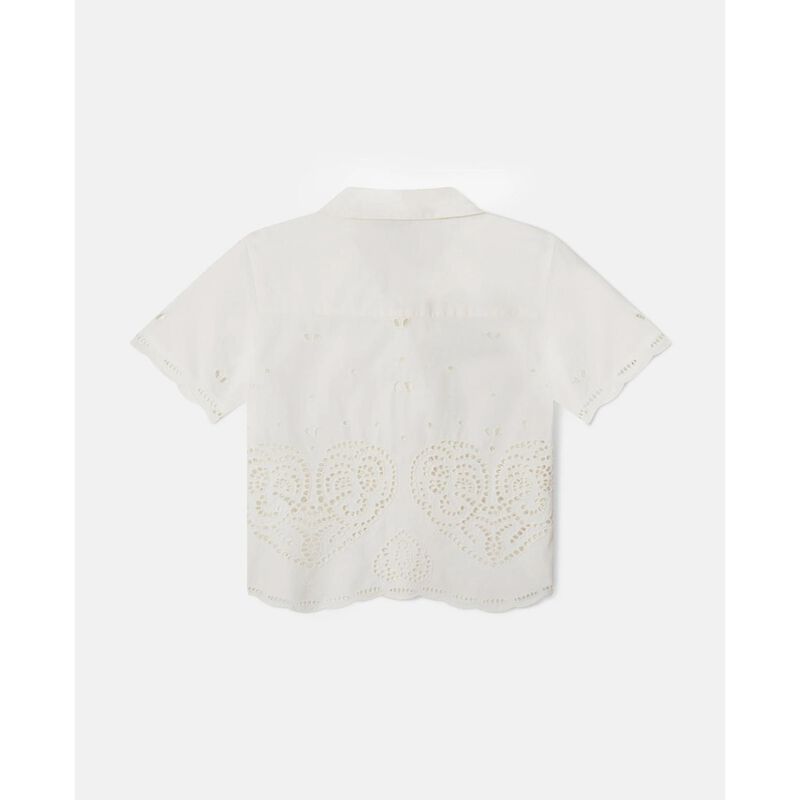 Stella McCartney Embroidery Anglaise Cotton Shirt image number 1