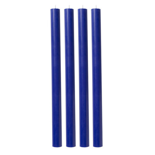 Città Dining Candle Set/4 Cobalt 2.2cmdiax30cmh