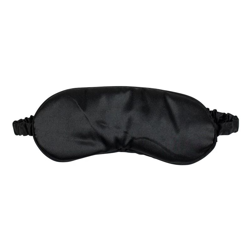 Simply Essential Satin Eye Mask Black image number 0