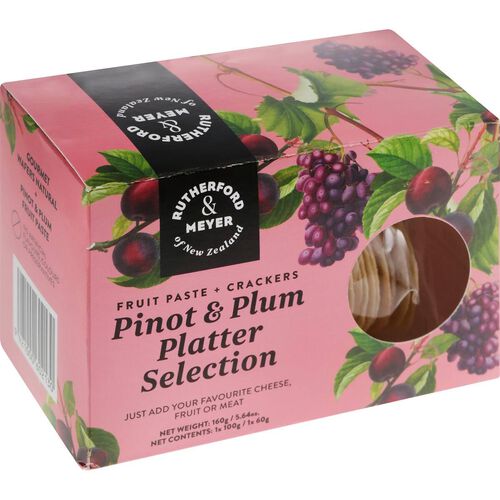 Rutherford & Meyer Pinot & Plum Platter Selection 160g