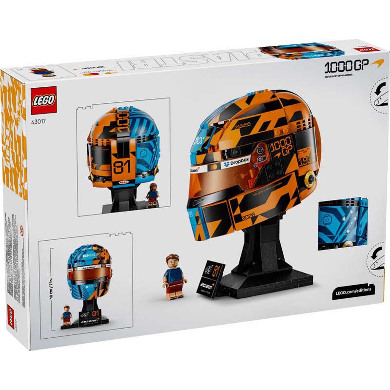 LEGO Editions Mclaren Mastercard F1&reg; Team Oscar Piastri Helmet image number 2