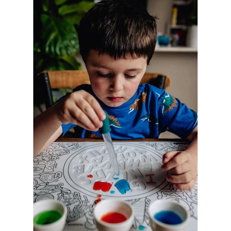 Hey Doodle Alphabet Soup Sensory Playmat image number 2