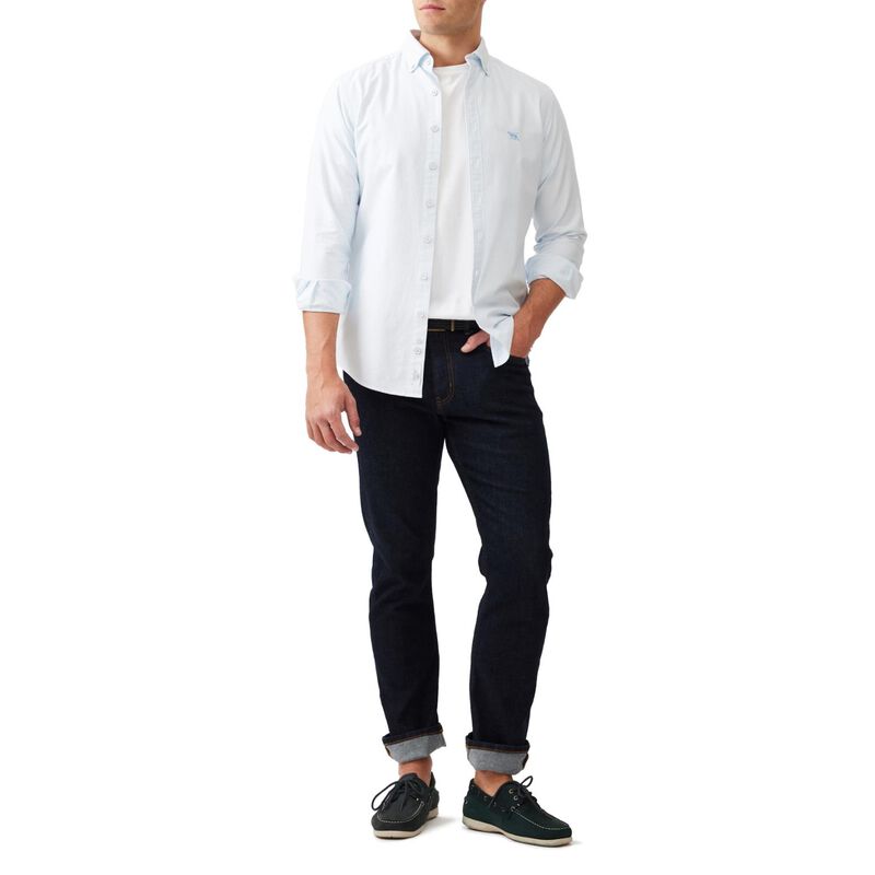 Rodd & Gunn Gunn Oxford Stripe Ls Sports Fit Shirt image number 2