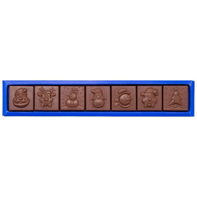 Bennetts of Mangawhai Christmas Collection Milk Chocolate Squares 45G image number 1