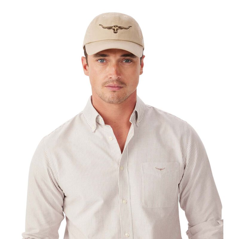 R.M. Williams Longhorn Twill Cap image number 1