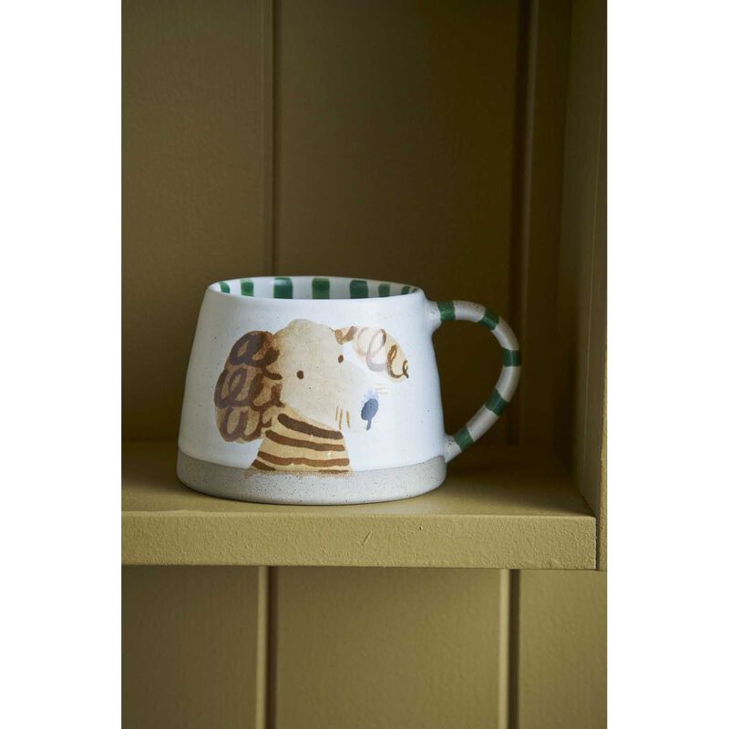 Robert Gordon Teddie Mug 340ml - 4 Dogs & A Cat RGA X Carolyn Gavin image number 1