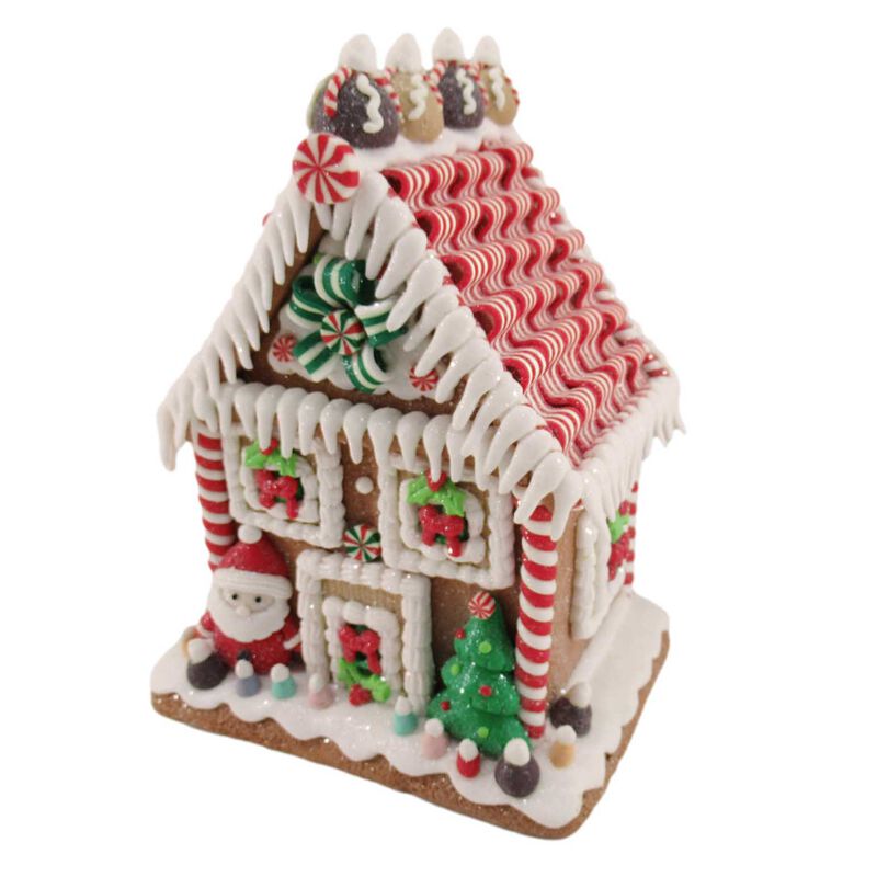 Traditional Gingerbread House 8.5 Inch image number 0