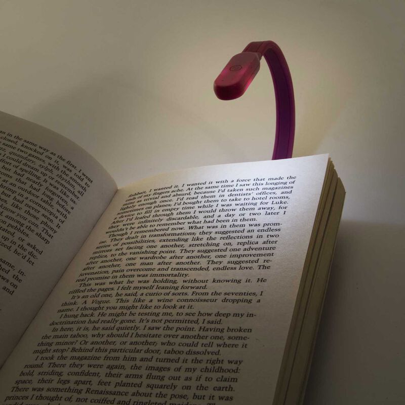 IS Gift Flexi Clip On Rechargeable Book Light - 3 Assorted image number 1