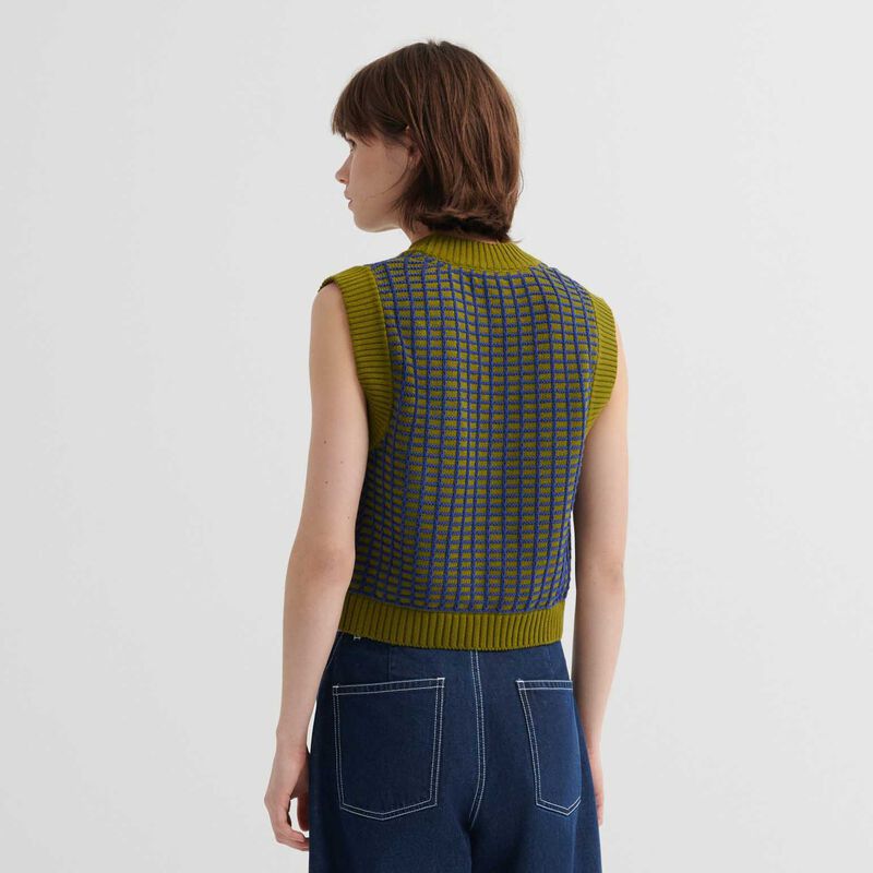 Kowtow Grid Vest image number 1