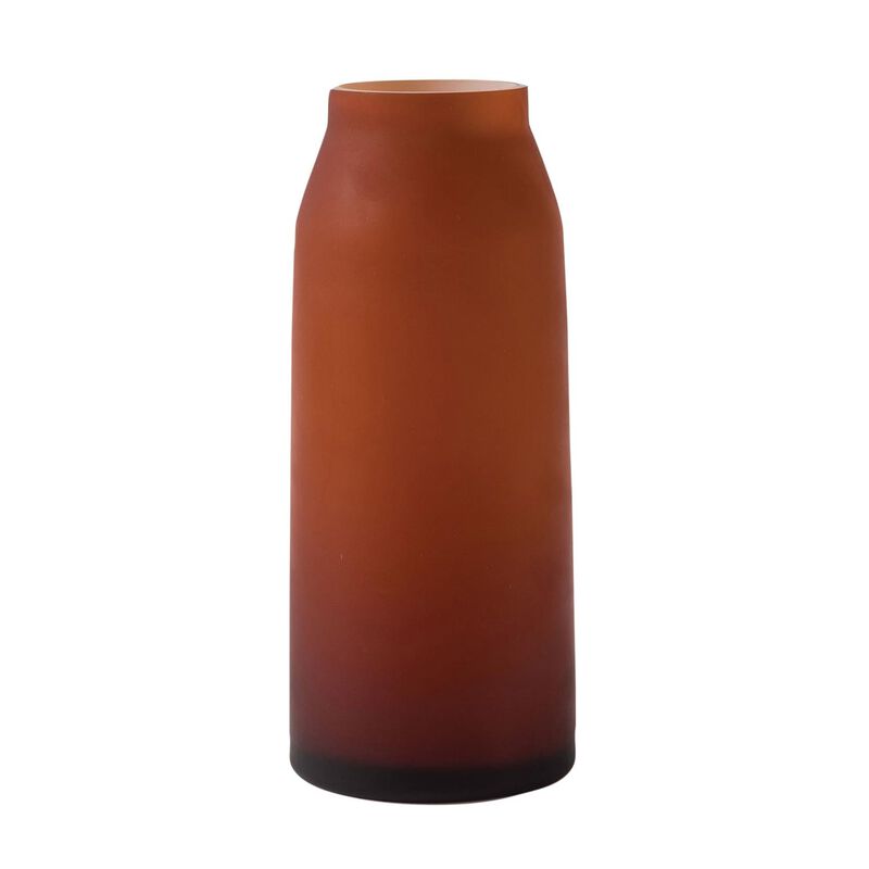 Citt&agrave; Otto Vase Amber L 11Cmdiax26Cmh image number 0