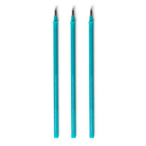 Legami Erasable Gel Pen Refills Pack of 3 - Turquoise Ink