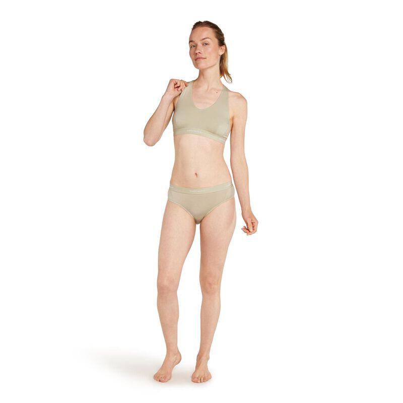 Icebreaker W Merino Blend 125 Cool-Lite Sprite Racerback Bra image number 7