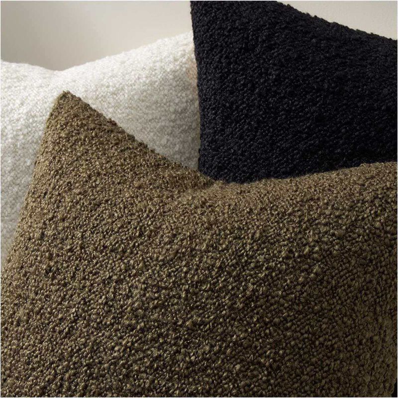 West Elm Cozy Boucle Cushion Cover image number 1