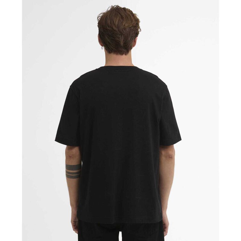 Barbour International Cowl Motorbike Graphic T-Shirt image number 1