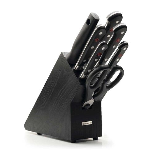 Wusthof 9837 Classic 7Pc Block - Dark