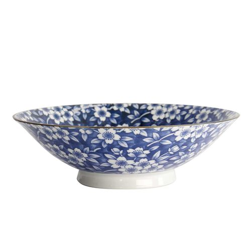 Tokyo Design Studio Tokyo Blue Sakura Ramen Bowl 25x7cm