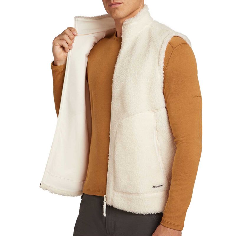 Icebreaker M Merino Blend 960 RealFleece High Pile Vest image number 3