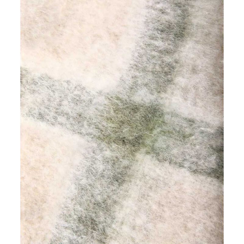 French Country Juniper Check Throw Green image number 2