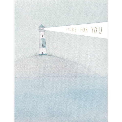 Lighthouse Beacon Foil Card