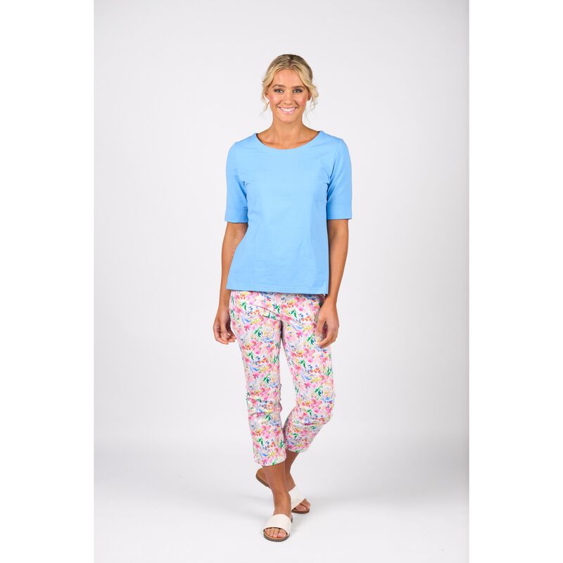 Vassalli Boat Neck Top image number 10