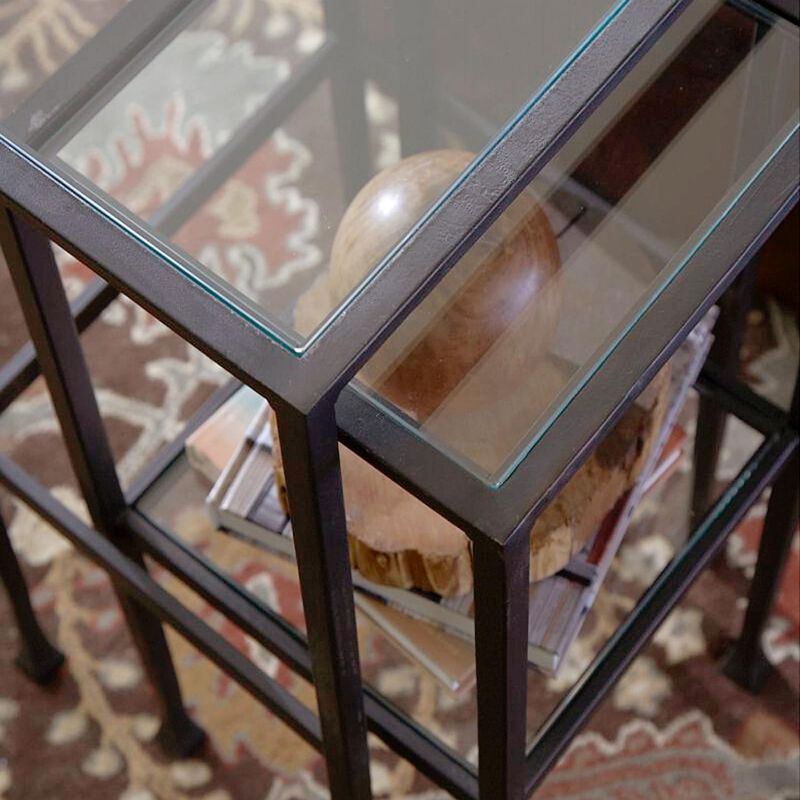Pottery Barn Tanner Occasional Nesting Table Metal image number 1