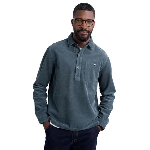 Seasalt Cornwall Men's Arrowhead Shirt Deep Teal