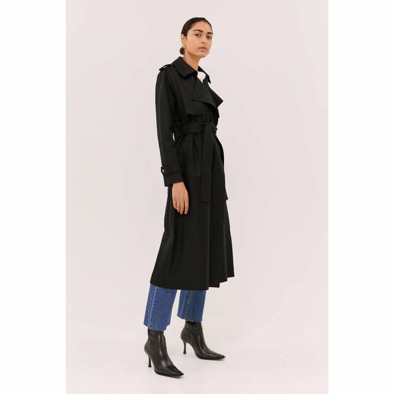 SABA Karla Longline Trench Coat image number 3