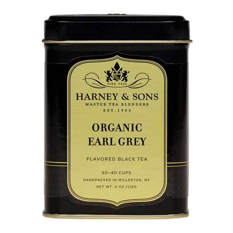 Harney & Sons Organic Earl Grey Loose Leaf Tin 4oz image number 0