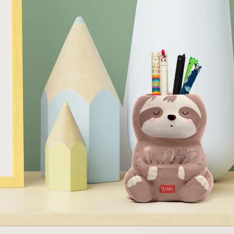 Legami Sloth Ceramic Pen Holder image number 3
