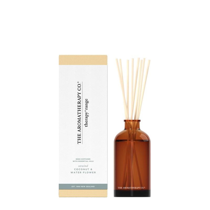 Therapy Diffuser Unwind 250ml - Coconut & Water Flower image number 0
