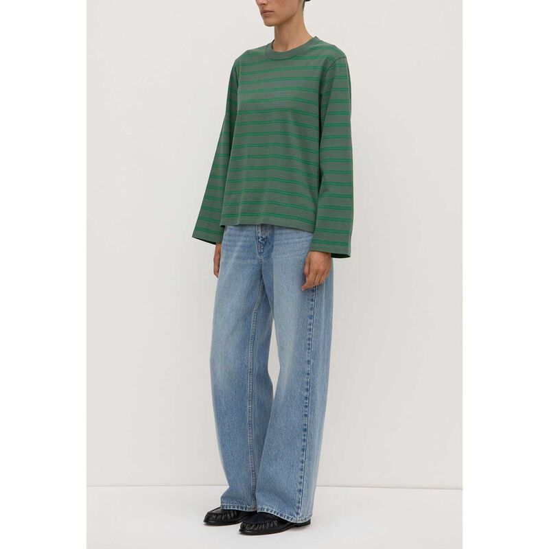 Assembly Label Recreation Stripe Long Sleeve Tee Ivy image number 3