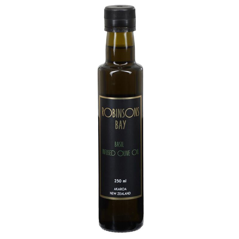 Robinsons Bay Basil Infused Olive Oil 250ml image number 0