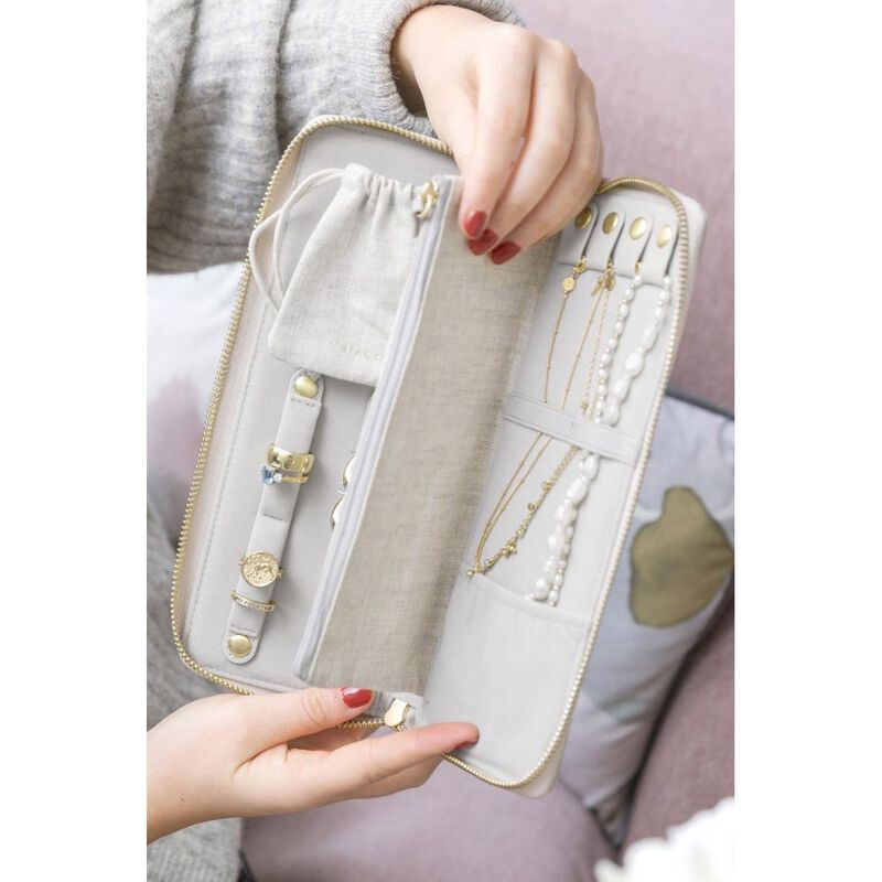 Stackers Jewellery Wallet Oatmeal & Linen image number 2