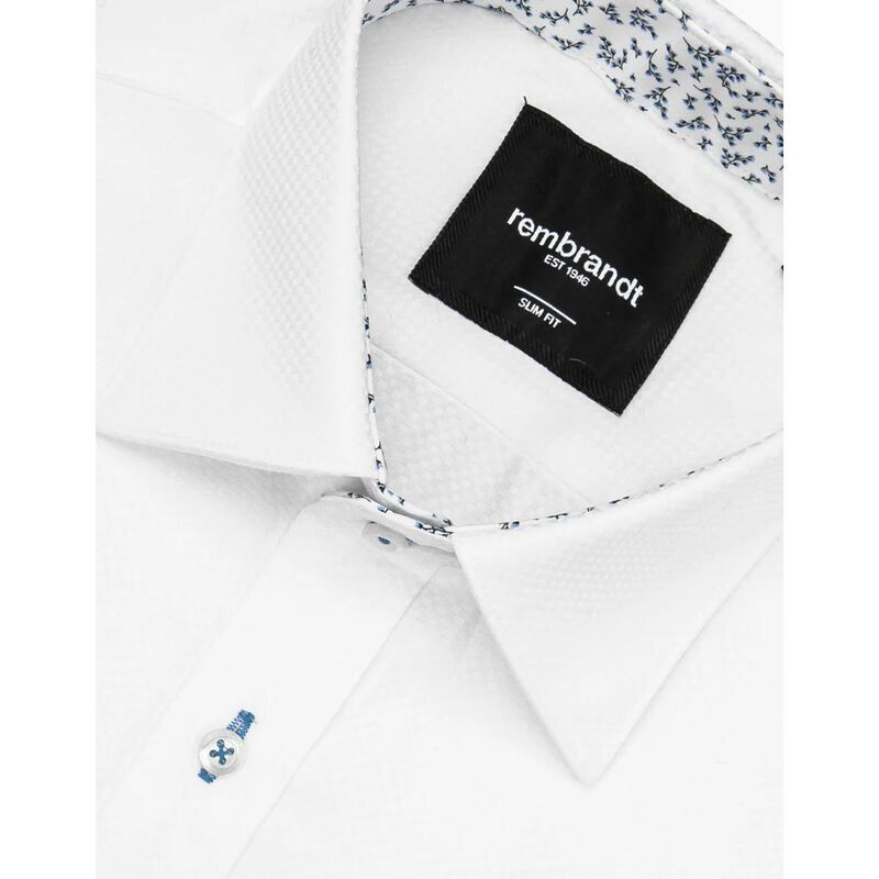 Rembrandt Barbican White Textured Shirt image number 2
