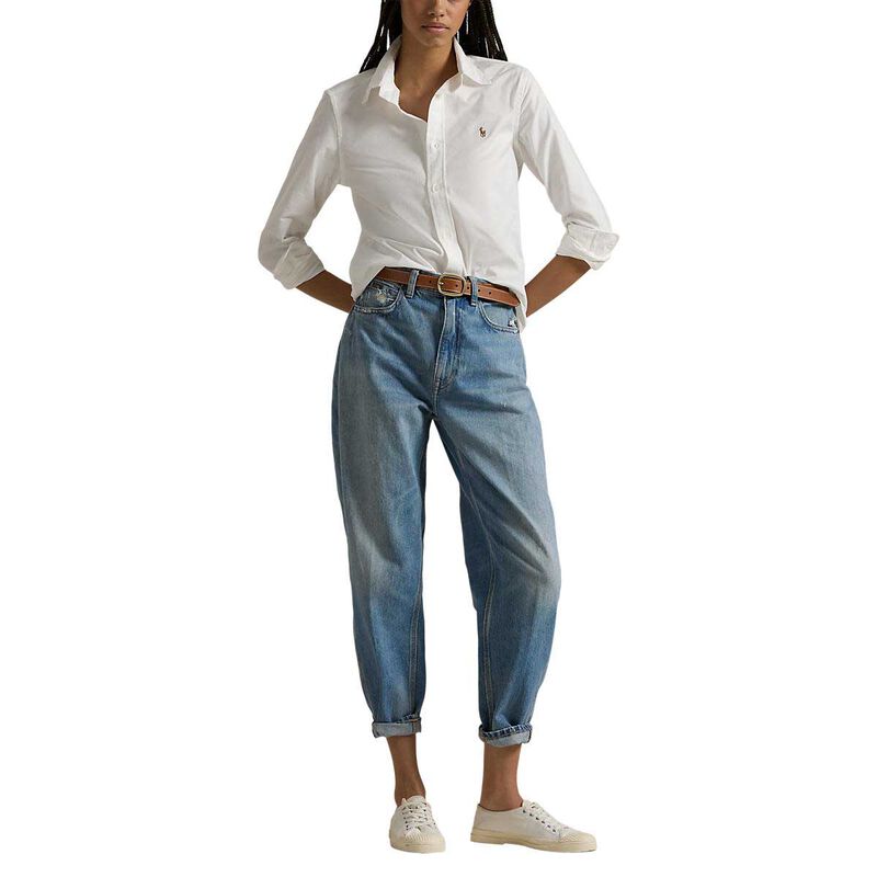 Polo Ralph Lauren The Iconic Stretch Slim Fit Oxford Shirt image number 3