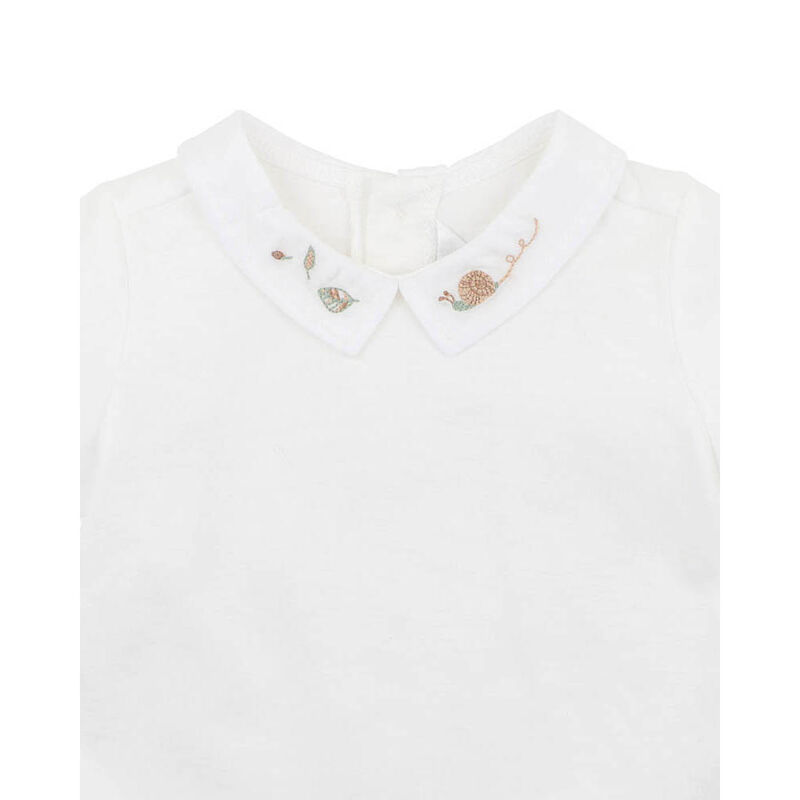 Bébé Roman Emb. Collared Bodysuit image number 2