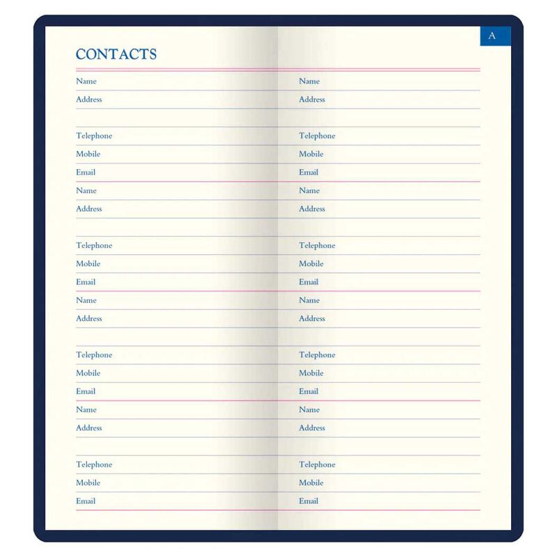 Letts of London Icon Slim Pocket Address Book - Green image number 1