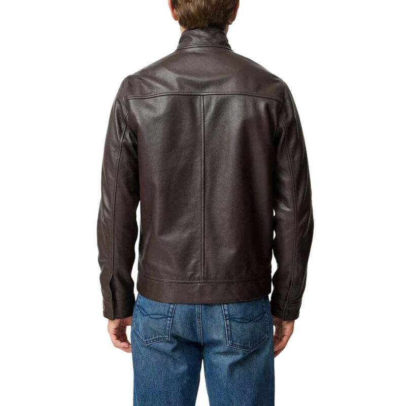 Rodd & Gunn Canvastown Leather Jacket image number 1