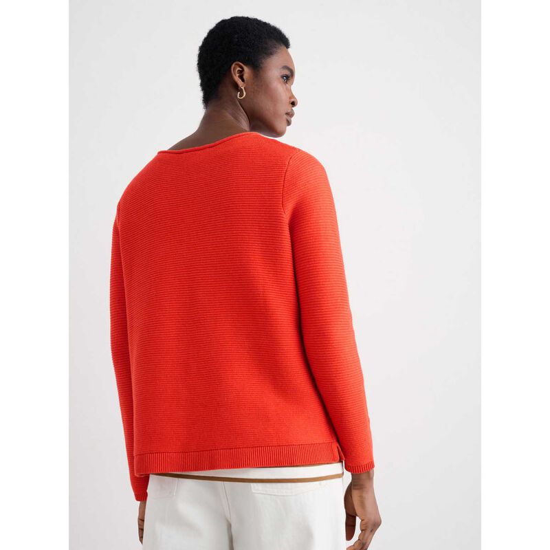 Seasalt Cornwall Makers Jumper Mandarin image number 1