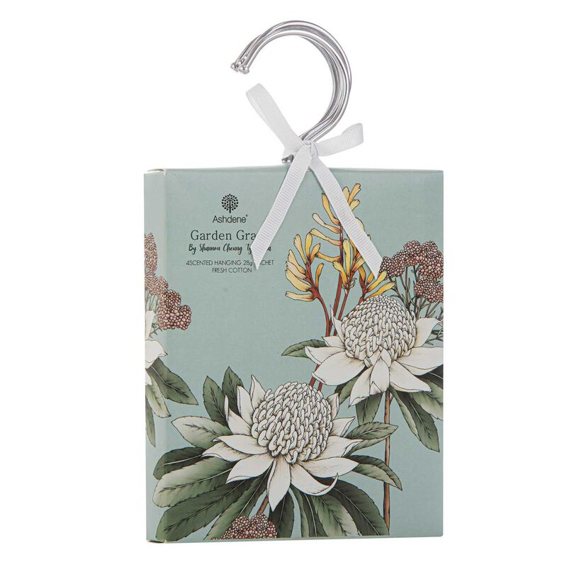 Ashdene Garden Grace 4Pk Fresh Cotton Hang Sachet image number 0