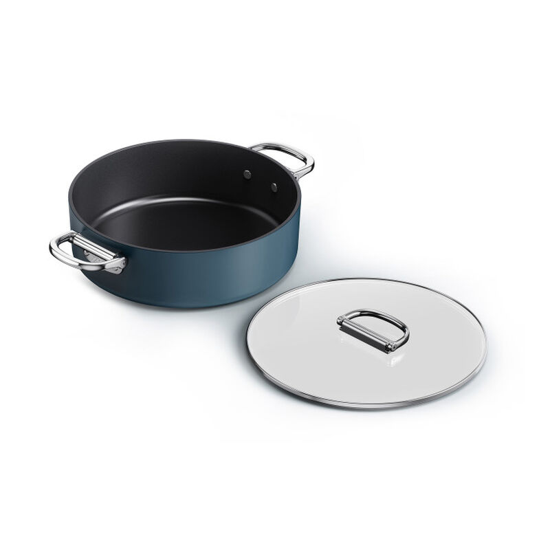 Joseph Joseph Space 28cm Non-Stick Shallow Casserole & Lid image number 1